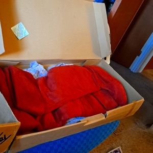 3 pair low heel boots from Chadwicks.2 are Suede, the winter white ,black,rust .